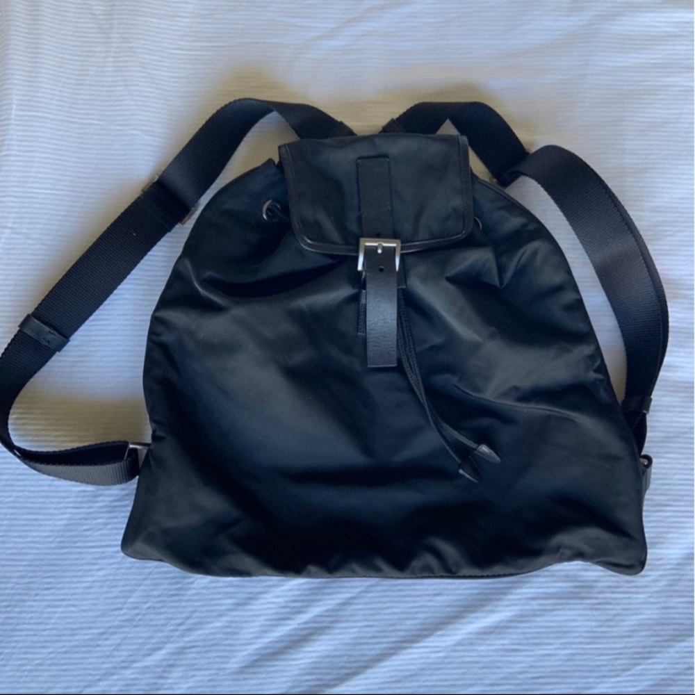 Prada Vela Nero Sports Bag